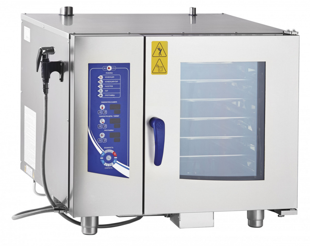 Пароконвектомат Abat ПКА 6-1/1ПМ2-01 для предприятий общественного питания