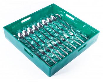 Кассета для столовых приборов 500х500 мм для предприятий общественного питания