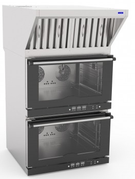 Зонт вытяжной Abat ЗВВ-4-6/4П с пароконденсатором для предприятий общественного питания