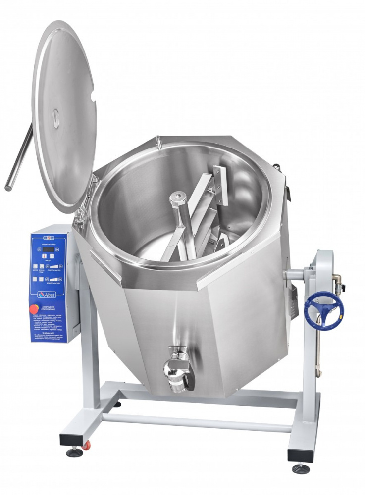 Котел пищеварочный Abat КПЭМ-160-ОМР-ВК для предприятий общественного питания