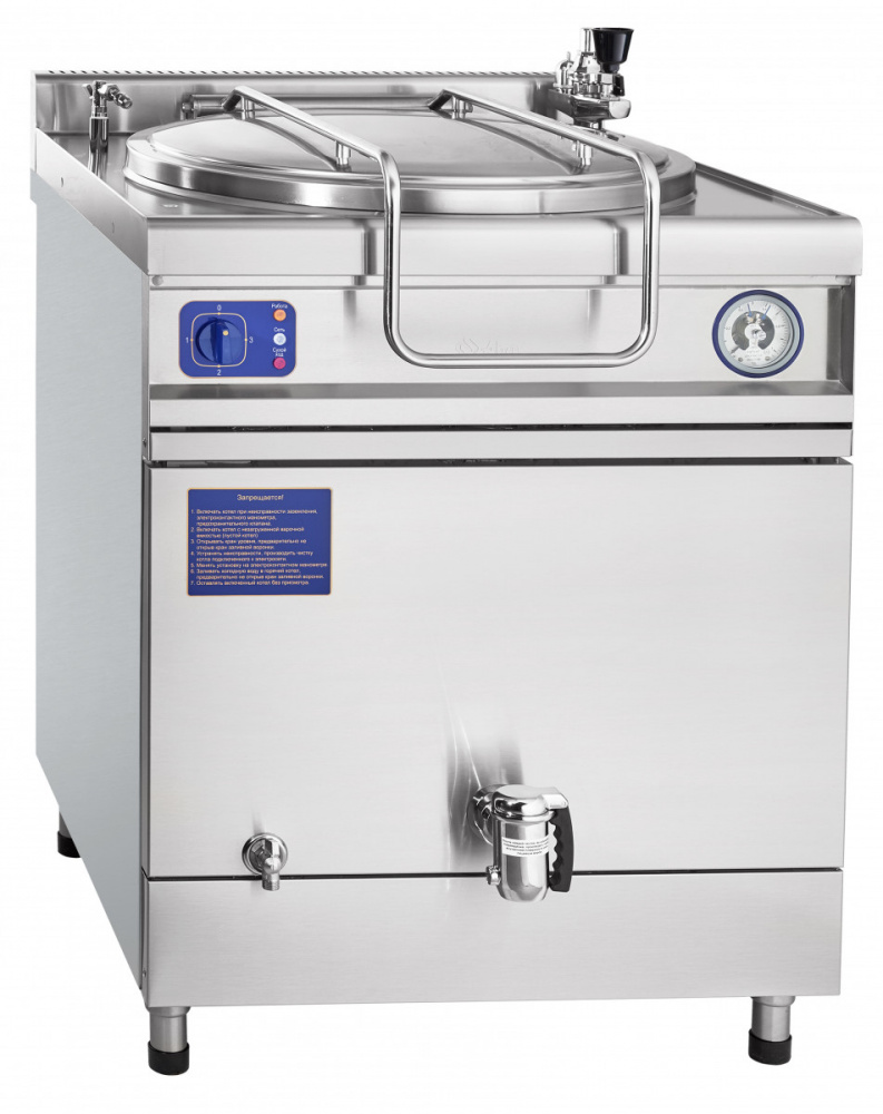 Котел пищеварочный Abat КПЭМ-250/9Т (лицо нерж.) для предприятий общественного питания