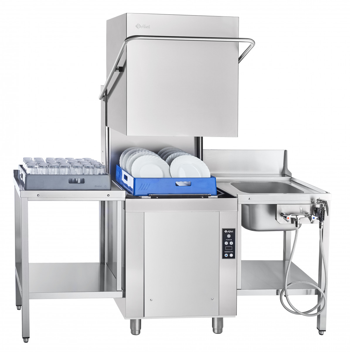 Купольная посудомоечная машина Abat МПК-700К-01 для предприятий общественного питания
