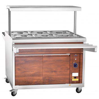 Мармит электрический Abat ЭМК-70ПМ передвижной для предприятий общественного питания