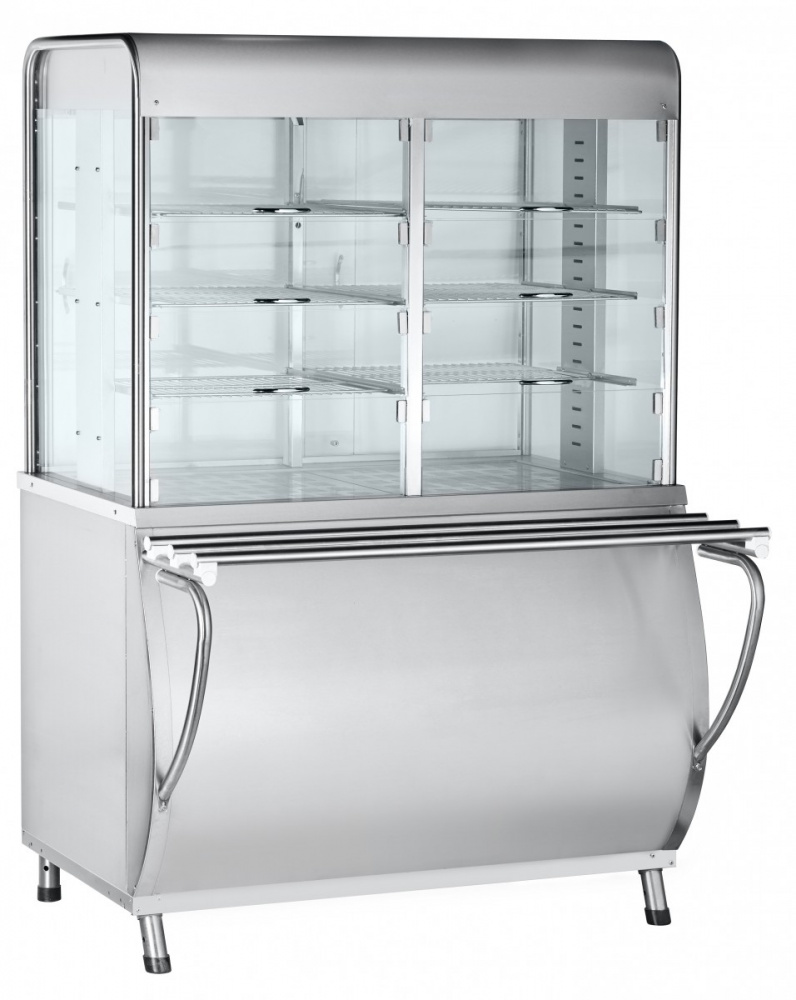 Прилавок-витрина тепловой Abat ПВТ-70М для предприятий общественного питания
