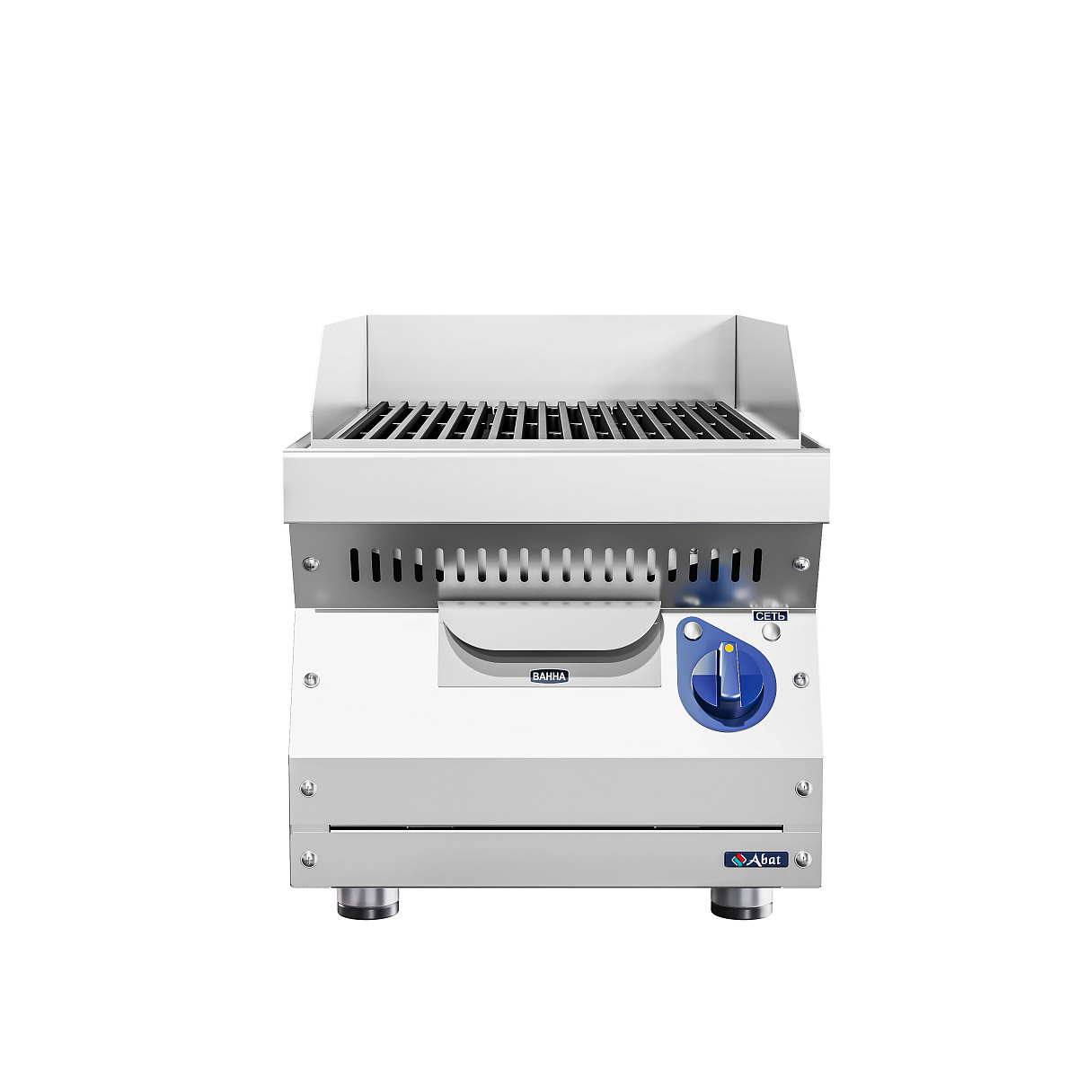 Гриль Abat ЭГЛ-40/1Н-00 лавовый электрический для предприятий общественного питания