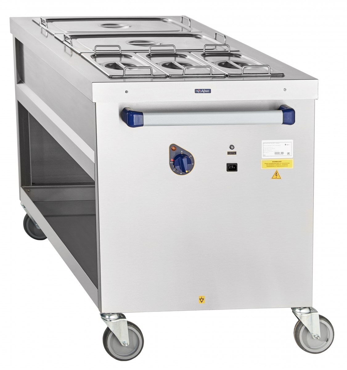 Мармит электрический Abat ЭМП-70 передвижной для предприятий общественного питания