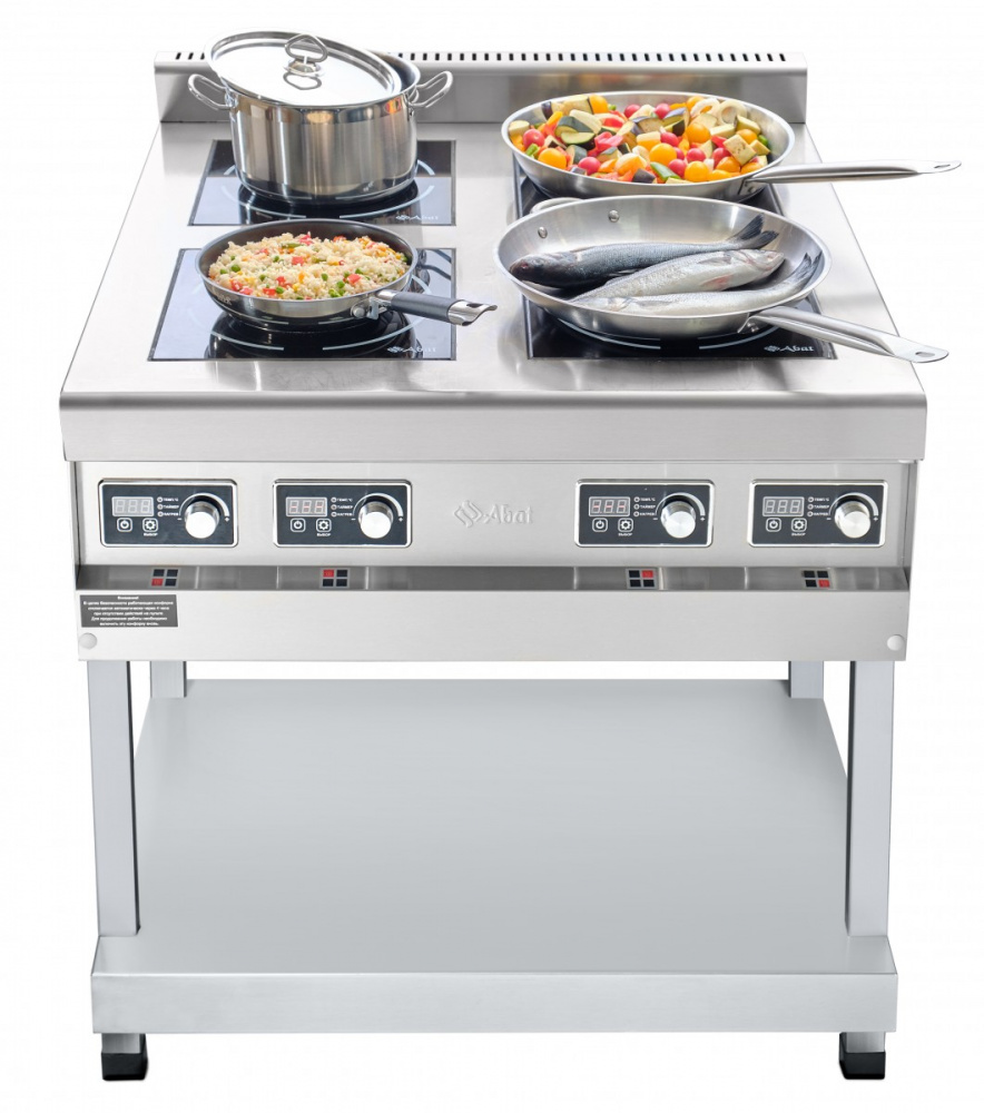 Индукционная плита Abat КИП-49П-3,5 для предприятий общественного питания