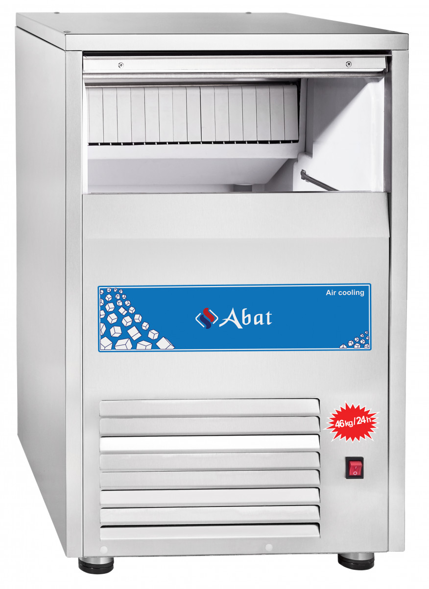 Льдогенератор Abat ЛГ-46/25К-02 (воздушное охлаждение) для предприятий общественного питания
