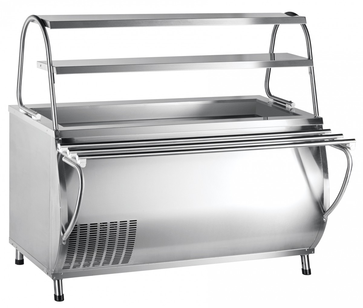Прилавок для столовых приборов Abat ПСПХ-70М для предприятий общественного питания