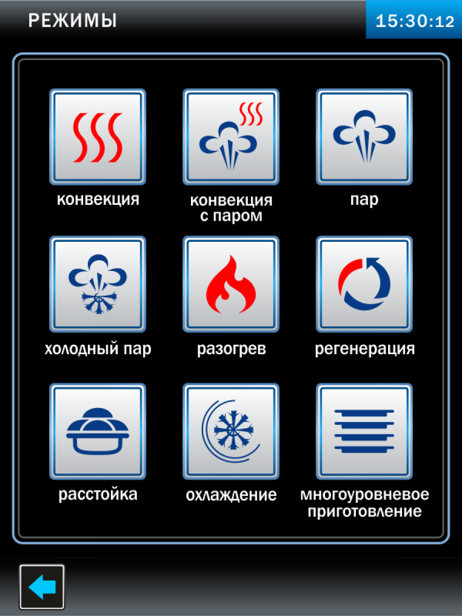 Пароконвектомат Abat ПКА 20-1/1ПП2 (без тележки) для предприятий общественного питания