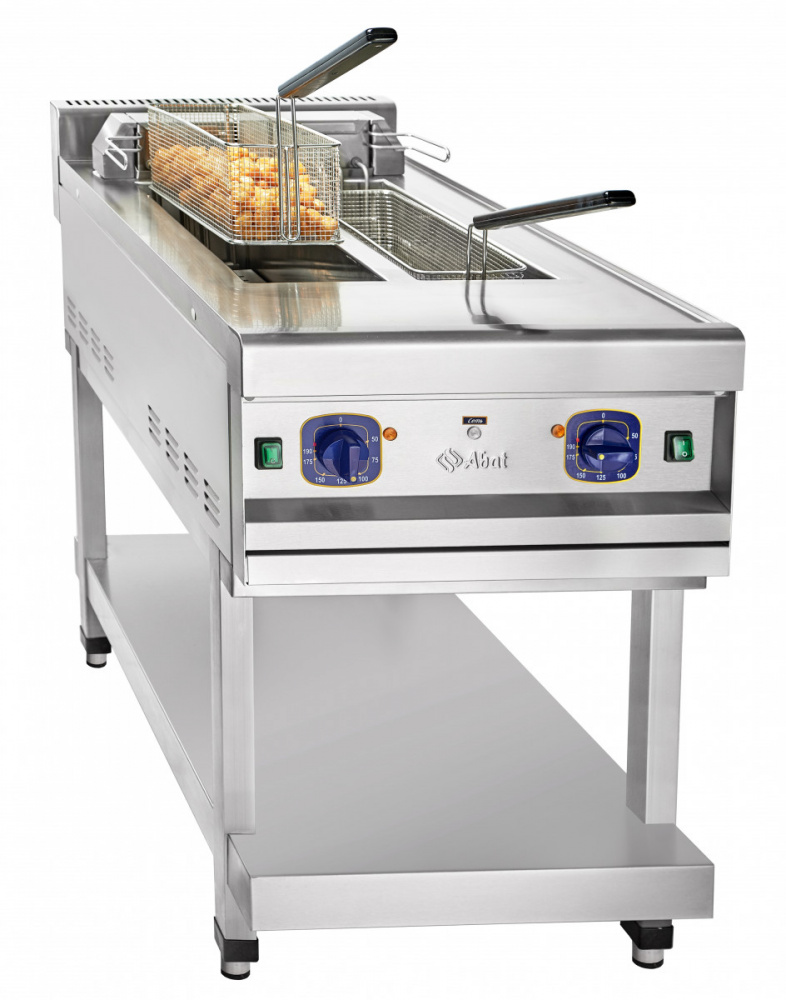 Фритюрница Abat ЭФК-90/2П электрическая для предприятий общественного питания