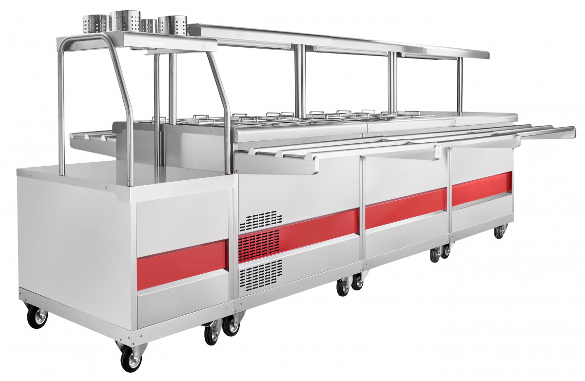 Прилавок для горячих напитков Abat ПГН-70ПМ передвижной для предприятий общественного питания